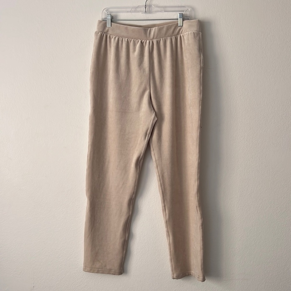 Soft Surroundings Loungewear Pants Size Large Cream, oatmeal